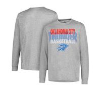 Ultra Game NBA Men's Super Soft Supreme Long Sleeve T-Shirt Heather Gray