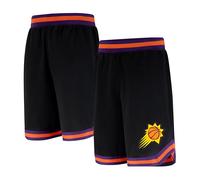 Ultra Game NBA Phoenix Suns Mens Woven Basketball Shorts, Team Color, Medium