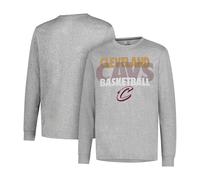 Ultra Game NBA Supreme Long Sleeve Pullover Tee Shirt Heather Gray