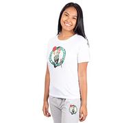 Ultra Game NBA Women's Soft Vintage Distressed Graphics T-Shirt White