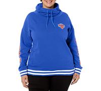 Ultra Game NBA Women's Super Soft Pullover Hoodie Funnel Sweatshirt