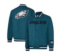 Ultra Game NFL mens Quarter Zip Packable Hoodie Windbreaker Jacket