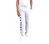 Ultra Game NFL Men's Super Soft Game Day Jogger Sweatpants, Philadelphia Eagles, Heather Gray, Medium