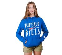 Ultra Game NFL Women's Official Super Soft Tie Neck Pullover Hoodie Sweatshirt
