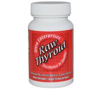 Ultra Glandular Enterprises, Raw Thyroid, 90 Easy To Swallow Tablets