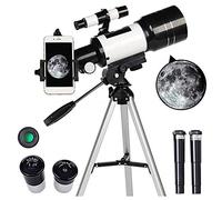 Ultra Hd, 150X 70mm Aperture with Tripod Finder, Astronomical Refracting Travel P13I,Astronomy for Adults Beginners Double The Comfort