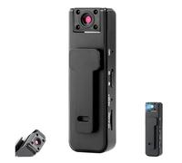Ultra HD 2-in-1 Sports Video & Audio Recorder, 1080p HD Sports Action Camera, Wearable Body Camera, Clip-On Sport Recorder with Wide-Angle 180° Rotatable Lens & Night Vision (Basic)