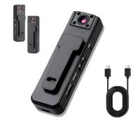 Ultra HD 2-in-1 Sports Video & Audio Recorder, Bodyworn Cam Corderwith Nightvision, Mini Sport Camera, HD Body Video Recorder Portable Pocket, 5H Record, Clip-On Sports Recorders (1PC)