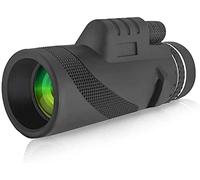 Ultra Hd, 40X60 Monocular Adjustable Telescope for Adult Waterproof Monocular with Smart Phone Stand with Tripod for seeing, Concerts, Stadium Competitions, Etc. good