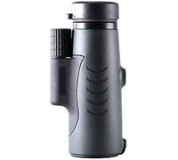 Ultra Hd, High Power Binoculars, 8x42 Monocular Telescope, Portable High Monocular with BAK4 Prism Lens Life Waterproof Monocular with Smartphone Adapter for Adults Bird Watching seeing,
