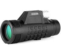 Ultra Hd, Monoculars High Power 10x42 Waterproof BAK4 Prism Monocular Scope with Smartphone Holder Tripod Monoculars Clear Imaging