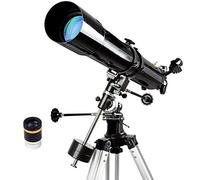 Ultra Hd, Professional Telescope for Astronomy Beginners Adults-150X Refractive Astronomical Telescope with Tripod/Phone Adapter/Finder Scope and Moon Filt Double The Comfort