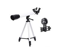 Ultra Hd, Telescope for Adults Beginners, 60mm Aperture 700mm AZ Astronomical Compact Refractor Telescope with Smartphone Adapter and Tripod BAK4 Prism Lens Telescope for Astronomy Observe Moon