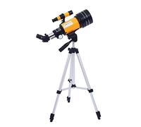Ultra Hd, Travel Telescopes for and Beginners, 70mm Aperture 300mm Focal Length Astronomical Refractor Portable Professional Telescopes, Telescope for Adults with 2 Eyepieces Adjustable Tripod