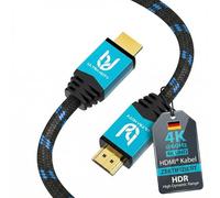 Ultra HDTV 4K HDMI Cable - 5m Premium Certified HDMI 2.0b Lead, High Speed with Ethernet at 18 GBps, supports 4K@60Hz, 2160P, 4096x2160, 3D, HDR, HDCP 2.2 and ARC, for PS4, Xbox, 4K TVs and Monitors
