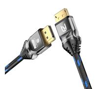 Ultra HDTV DisplayPort 2.1 Cable 2 m - DP to DP - 8K at 60Hz, 4K at 60Hz/144Hz/120Hz, 5K at 60Hz, 2K at 165Hz/240Hz - Ideal for Gaming and Professional Applications with DSC Support