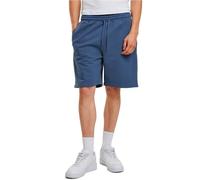 Build Your Brand Men's Ultra Heavy SweatShorts Shorts, Vintage Blue, L