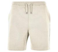 Build Your Brand Men's Ultra Heavy SweatShorts Shorts, Sand, M
