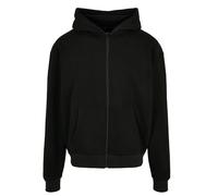 Ultra Heavyweight Full Zip Hoodie Build Your Brand Black XXL