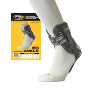 Ultra High-5 Ankle Support Brace - Everyday Stability Gear for Chronic Ankle Instability - Rigid Bilateral Shell, Boot-Ready Fit for Workers, Hikers, & Comfortable Support for Active Aging Adults