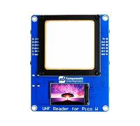 Ultra High Frequency UHF RFID Reader Based on Raspberry Pi Pico W, Compact Low Power Consumption RFID Reader with 1.14” TFT Display, RPi Pico W Read and Write UHF RFID Board (EU/UK Version)