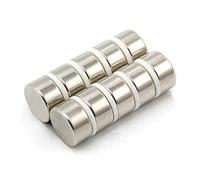 Ultra High Performance N52 Neodymium Magnet for Arts, Crafts, Model Making, DIY, Hobbies, Office, and Home - 20mm dia x 10mm thick - 14.8kg Pull - Pack of 10