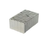 Ultra High Performance N52 Neodymium Magnet for Arts, Crafts, Model Making, DIY, Hobbies, Office and Home - 25mm x 8mm x 2mm thick - 3kg Pull - Pack of 200