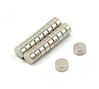 Ultra High Performance N52 Neodymium Magnet for Arts, Crafts, Model Making, DIY, Hobbies, Office, and Home - 10mm dia x 5mm thick - 3.2kg pull - Pack of 10