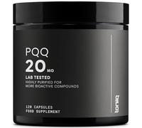 Ultra High Purity PQQ Capsules - 99%+ Highly Purified and Bioavailable -120 Capsules - 20mg Concentrated Formula - Pyrroloquinoline Quinone Supplement