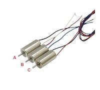 Ultra-High Speed DC3V 3.7V 60000RPM 6mm*12mm Coreless electronic starter 612 electronic starter Toy MQXFCZUX(Model C long cable)