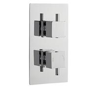 Ultra JTY301 Volt Thermostatic Twin Valve - Chrome