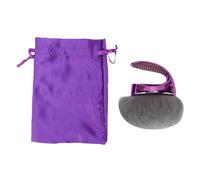 Ultra Large Body Makeup Brush, Purple Soft Wide Headed Blending Applicator with Drawstring Bag for Self Tan, Bronzer, Leg Makeup