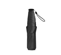 Ultra-Light 6-boneumbrella Vinyl Sun Protection Sunshade Folding Girl Portable Pencil Umbrella(Black)