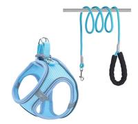 [Ultra-Light Cloud Feeling] Pet Chest and Back Traction Rope Set - Reflective, Breathable and Anti-Break-Free | Multi-Size Optional (XXXS-XXL) | Surround Fit Design |
