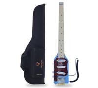 Ultra-Light Electric Deluxe (Satin Blue Metallic) Electric Guitar w/Gig Bag