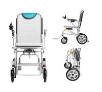 Ultra-Light Electric Wheelchair for Adults，20Km Range,400W Motor,Lightweight Electric Wheelchair，Ultra-Light 14.9K,100Kg Capacity,Power Wheelchair for Travel and Daily 12A