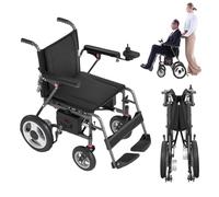 Ultra-Light Electric Wheelchair for Seniors, 14Kg, 100Kg Capacity, Motorized Mobility Scooter, Easy to Transport and Store, Compact Design for Adults