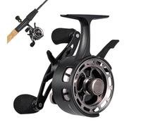 Ultra Light Fishing Reel,Ultra Light Reel - Temperature Resistant Online Free Reel Reel,CNC Aluminum Ice Fishing Equipment, Metal Reel Accessories, Report
