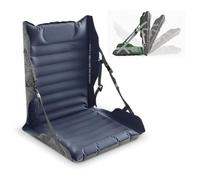 Ultra Light Inflatable Camping Chair With Back Support, Compact Stadium Seats For Bleachers, Multi-Purpose Folding Seat Cushion For Hiking, Park & Sporting Events