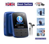 Ultra-Light MP3 Player with HiFi Sound, Sports Clip & Bluetooth 5.2 Connectivity