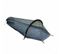 Ultra Light One Person Tent Waterproof Outdoor Bivy Tent with High Strength Aluminum Support for All Weather Conditions (Special floor cloth Black)