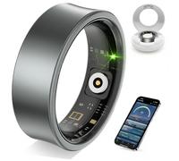 Ultra Light Smart Ring for Women Men -2.5g Fitness Tracker Ring with Heart Rate Monitor, Blood Oxygen, Sleep Tracker, 10ATM Waterproof, Step tracker, 7 Day Battery Life ,iOS/Android Compatible