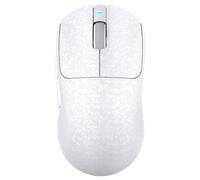 Ultra-Lightweight 55g Wireless Gaming Mouse 24000 DPI PAW3311 Sensor Carbon Fiber Shell TTC 60M Clicks Switches 500mAh Battery 1K Polling Rate Durable & Anti Slip Design White