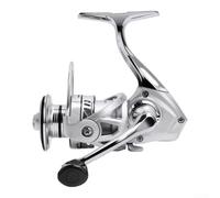 Ultra Lightweight All Metal Fishing Reel 10-20kg Drag CNC Spool for Saltwater Freshwater for bass Pike Trout Carp Zander Coarse Match Big Game Silver 5.2:1