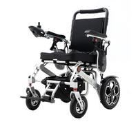 Ultra Lightweight Electric Wheelchair Folding Compact Aluminium Powerchair 20kg Travel Transit Supplied by Free To Be Mobility Equipment Silver