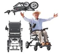Ultra-Lightweight, Foldable Electric Wheelchair, Compact and Portable, Designed for the Elderly, Smart and Fully Automatic Mobility Scooter. 20A