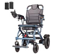 Ultra-Lightweight Folding Electric Wheelchair with 3 Battery Options (6Ah/10Ah/20Ah) | 360W Motor | 35km Range | 150kg (330lbs) Load Capacity(6AH)