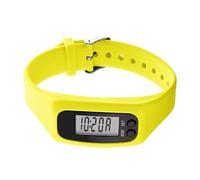 Ultra-Lightweight Pedometer Watch - Fitness with Large LCD Display | Accurate Step & Calorie Counter For Walking And Running, Simple Non-Sports Bracelet