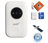 Ultra Link Pocket Wifi, Satellite Internet in Your Pocket, Router Unlimited Satellite Internet Portable Satellite Internet WiFi - for International Travel (1 Pcs)