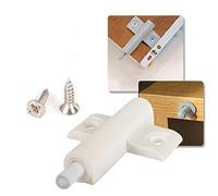 [Ultra-long Life] 30x Dampers Soft Quiet Close White Kitchen Cabinet Door Drawer Closer Buffers + Screws Reduce Noise for Office/ Cupboards/ Drawers and Doors (White)